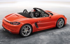 Desktop wallpaper. Porsche Boxster S 2016. ID:77385