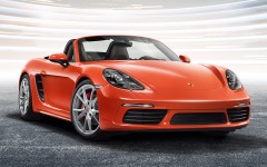 Desktop wallpaper. Porsche Boxster S 2016. ID:77387