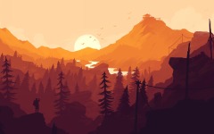 Desktop wallpaper. Firewatch. ID:77738