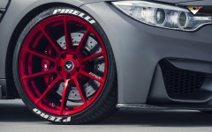 Desktop wallpaper. BMW M4 Vorsteiner F8X Frozen Gray 2016. ID:77899