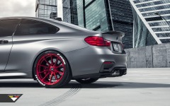 Desktop wallpaper. BMW M4 Vorsteiner F8X Frozen Gray 2016. ID:77900