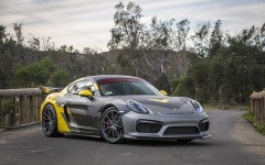 Desktop wallpaper. Porsche Cayman GT4 Vorsteiner 2016. ID:78753