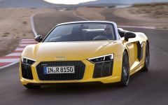 Desktop wallpaper. Audi R8 Spyder 2016. ID:79006