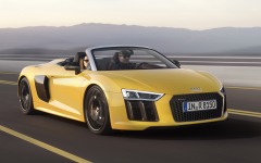 Desktop wallpaper. Audi R8 Spyder 2016. ID:79008