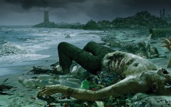 Desktop wallpaper. The Anthropocene Extinction