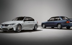 Desktop wallpaper. BMW M3 30 Jahre Special Limited Edition 2016. ID:81286