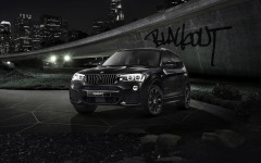 Desktop wallpaper. BMW X3 Blackout Edition 2016. ID:82378
