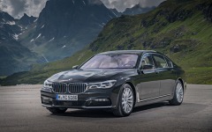 Desktop wallpaper. BMW 740Le xDrive iPerformance 2017. ID:84347