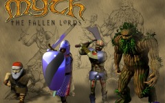 Desktop wallpaper. Myth: The Fallen Lords. ID:11326