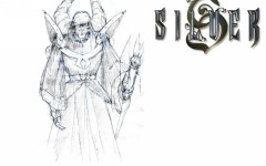 Desktop wallpaper. Silver. ID:11706