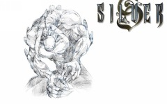 Desktop wallpaper. Silver. ID:11708