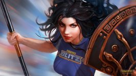 Desktop wallpaper. Athena