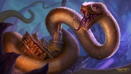 Desktop wallpaper. Jormungandr