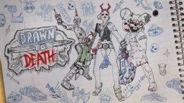Desktop wallpaper. Drawn to Death. ID:91510