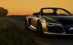 Desktop wallpaper. Audi R8 V10 Spyder Fostla.de 2017. ID:92127