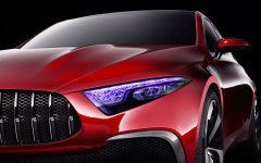 Desktop wallpaper. Mercedes-Benz A-Class Sedan Concept 2017. ID:92320
