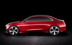 Desktop wallpaper. Mercedes-Benz A-Class Sedan Concept 2017. ID:92321