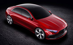 Desktop wallpaper. Mercedes-Benz A-Class Sedan Concept 2017. ID:92322
