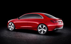 Desktop wallpaper. Mercedes-Benz A-Class Sedan Concept 2017. ID:92323