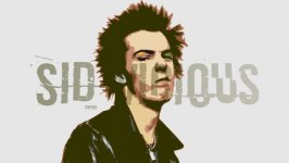Desktop wallpaper. Sid Vicious