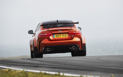Desktop wallpaper. Jaguar XE SV Project 8 Sedan 2017. ID:94381