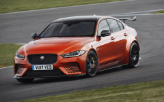 Desktop wallpaper. Jaguar XE SV Project 8 Sedan 2017. ID:94385