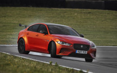 Desktop wallpaper. Jaguar XE SV Project 8 Sedan 2017. ID:94386