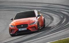 Desktop wallpaper. Jaguar XE SV Project 8 Sedan 2017. ID:94387