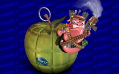 Desktop wallpaper. Worms 2. ID:12152