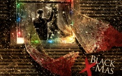 Desktop wallpaper. Black Christmas. ID:3725