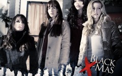 Desktop wallpaper. Black Christmas. ID:3729