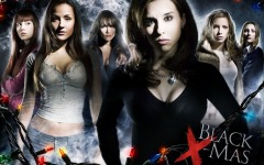 Desktop wallpaper. Black Christmas. ID:3730