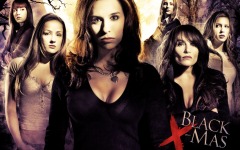 Desktop wallpaper. Black Christmas. ID:3731