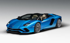 Desktop wallpaper. Lamborghini Aventador S Roadster 2018. ID:96338
