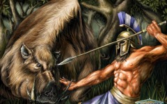 Desktop wallpaper. Zeus - Master of Olympus. ID:12193