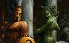 Desktop wallpaper. Zeus - Master of Olympus. ID:12194