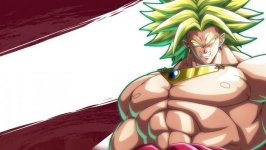 Desktop wallpaper. Broly