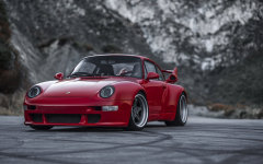 Desktop wallpaper. Porsche 993 Gunther Werks 400R 2017. ID:97515