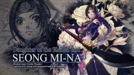 Desktop wallpaper. Seong Mi-Na
