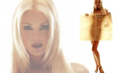 Desktop wallpaper. Caprice Bourret
