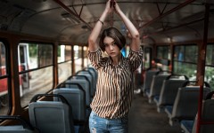 Desktop wallpaper. Ola Pushkina