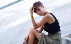 Desktop wallpaper. Giorgia Soleri