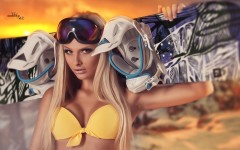 Desktop wallpaper. Girls. ID:74399