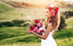 Desktop wallpaper. Girls. ID:85687