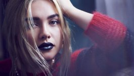 Desktop wallpaper. Florence Pugh