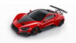 Desktop wallpaper. Zenvo TSR-S 2019. ID:100086