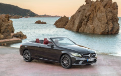 Desktop wallpaper. Mercedes-Benz C-Сlass Cabriolet 2019. ID:101533
