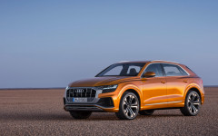 Desktop wallpaper. Audi Q8 SUV 2018. ID:101738