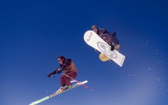 Desktop wallpaper. Winter Sports. ID:20029