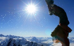 Desktop wallpaper. Winter Sports. ID:20035